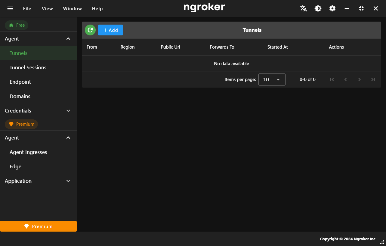 Ngroker GUI